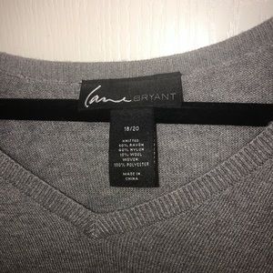 Lane Bryant Grey Sweater